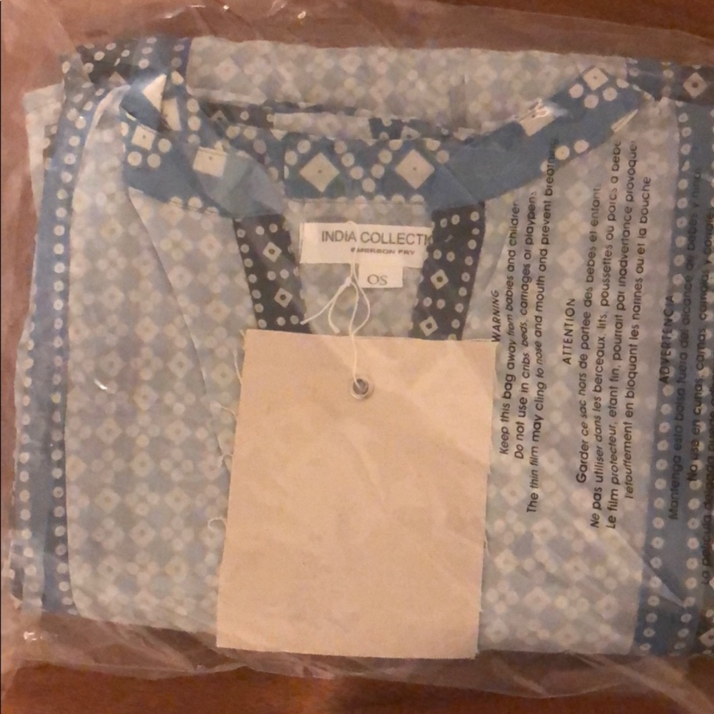 BNWT Emerson Fry Cerulean Caftan